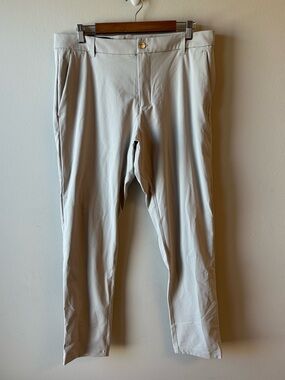 Men's Light Beige Lululemon Commission Classic Fit Pants